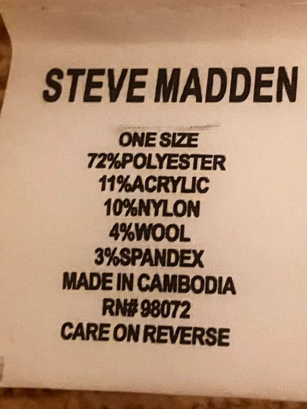 Steve Madden steve madden